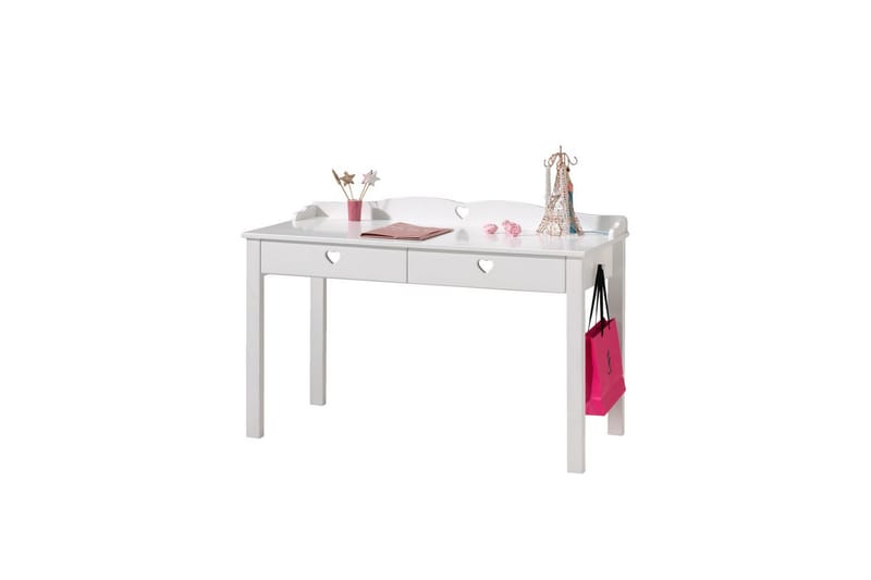 Skrivbord med bokhylla Amori Vit - Möbler - Kontorsmöbler - Möbelset för kontor