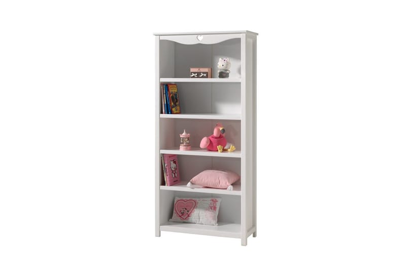 Skrivbord med bokhylla Amori Vit - Möbler - Kontorsmöbler - Möbelset för kontor