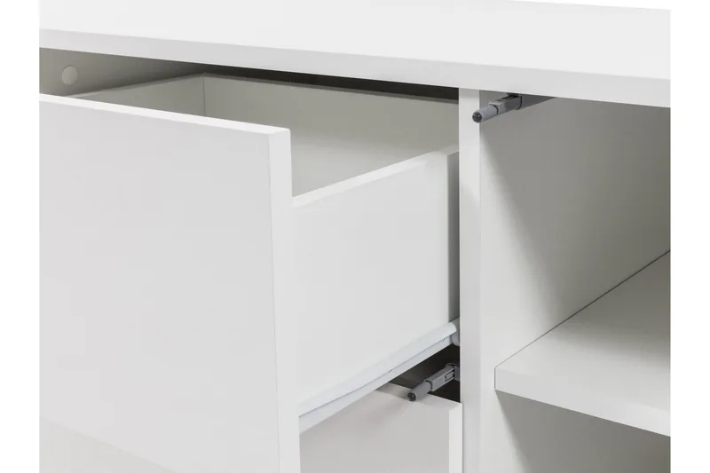 Agawal Tv-bänk 141 cm - Beige - Möbler - TV- & Mediamöbler - TV bänk & mediabänk