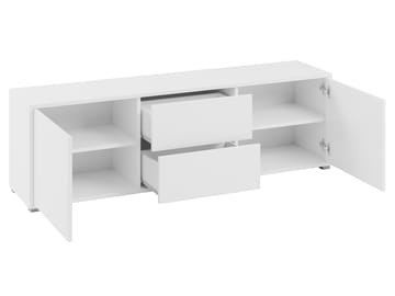 Agawal Tv-bänk 141 cm - Brun - Möbler - TV- & Mediamöbler - TV bänk & mediabänk