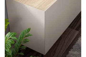 Akie Tv-bänk 150 cm - Beige - Möbler - TV- & Mediamöbler - TV bänk & mediabänk