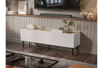 Akie Tv-bänk 150 cm - Beige - Möbler - TV- & Mediamöbler - TV bänk & mediabänk