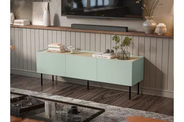 Akie Tv-bänk 150 cm - Grön - Möbler - TV- & Mediamöbler - TV bänk & mediabänk