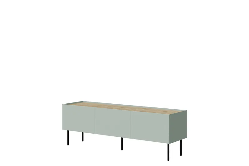 Akie Tv-bänk 150 cm - Grön - Möbler - TV- & Mediamöbler - TV bänk & mediabänk