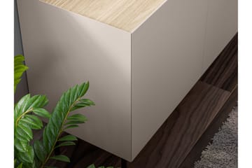 Akie Tv-bänk 200 cm - Beige - Möbler - TV- & Mediamöbler - TV bänk & mediabänk