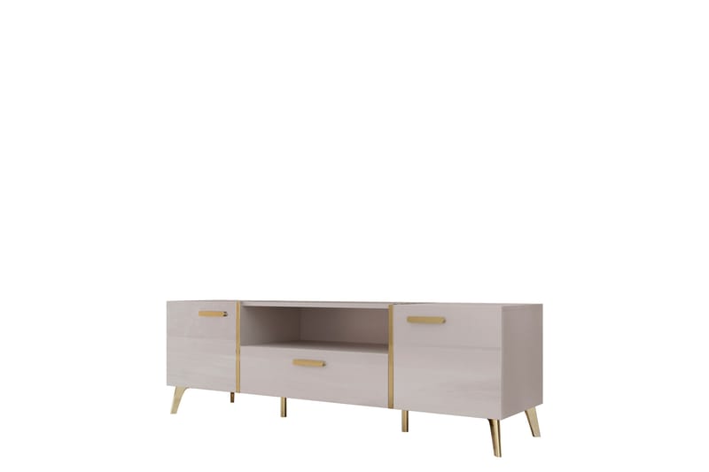 Akihiko Tv-bänk 154 cm - Cashmere - Möbler - TV- & Mediamöbler - TV bänk & mediabänk