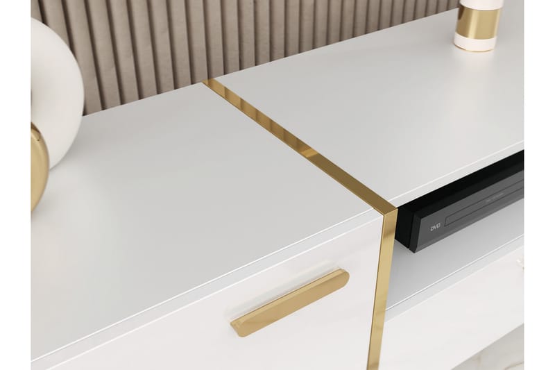 Akihiko Tv-bänk 154 cm - Cashmere - Möbler - TV- & Mediamöbler - TV bänk & mediabänk