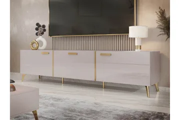 Akihiko Tv-bänk 204 cm - Cashmere - Möbler - TV- & Mediamöbler - TV bänk & mediabänk