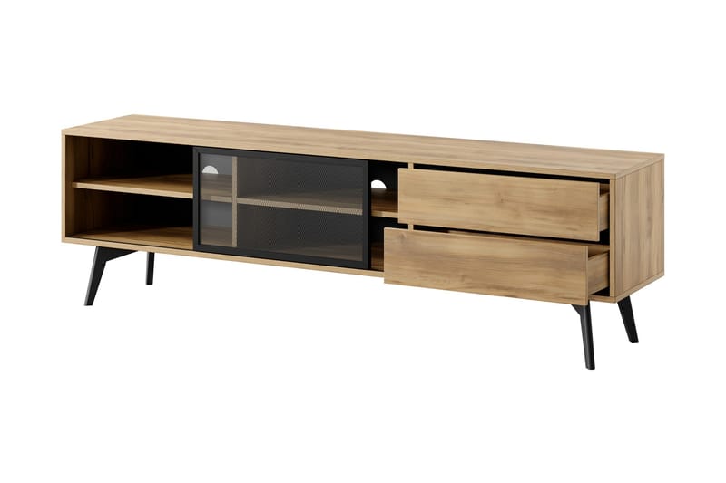 Akihiro Tv-bänk 181 cm - Brun - Möbler - TV- & Mediamöbler - TV bänk & mediabänk