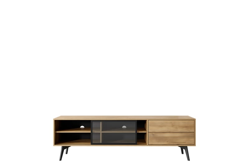 Akihiro Tv-bänk 181 cm - Brun - Möbler - TV- & Mediamöbler - TV bänk & mediabänk