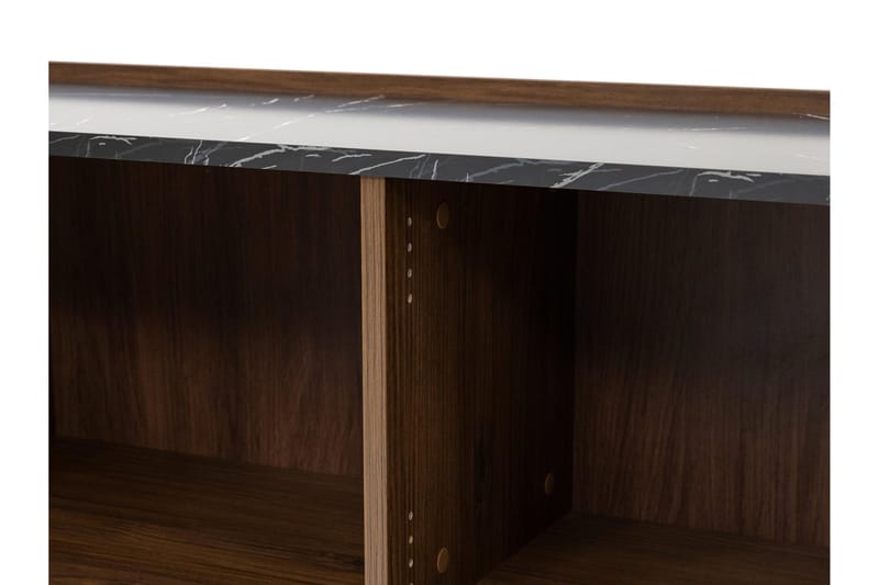 Akihito Tv-bänk 144 cm - Brun - Möbler - TV- & Mediamöbler - TV bänk & mediabänk