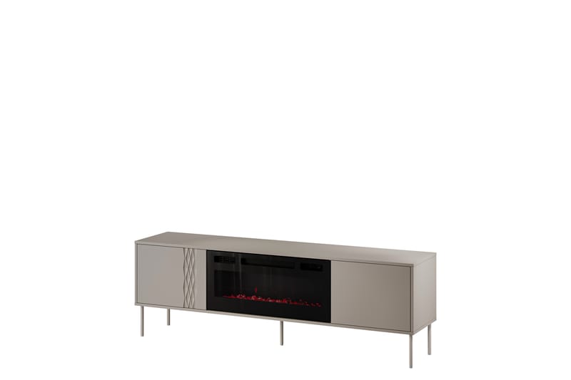 Akiko Tv-bänk 180 cm - Beige - Möbler - TV- & Mediamöbler - TV bänk & mediabänk
