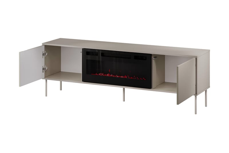 Akiko Tv-bänk 180 cm - Beige - Möbler - TV- & Mediamöbler - TV bänk & mediabänk