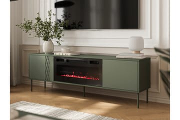 Akiko Tv-bänk 180 cm - Grön - Möbler - TV- & Mediamöbler - TV bänk & mediabänk