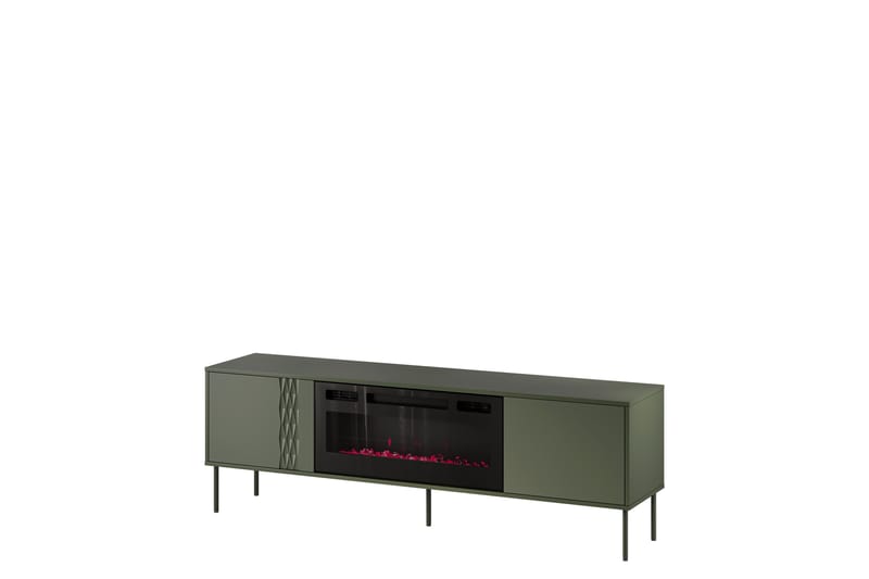 Akiko Tv-bänk 180 cm - Grön - Möbler - TV- & Mediamöbler - TV bänk & mediabänk