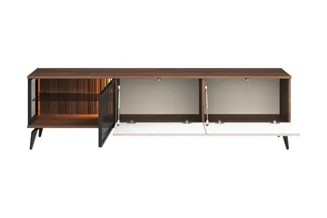 Akinari Tv-bänk 180 cm - Brun/Beige - Möbler - TV- & Mediamöbler - TV bänk & mediabänk