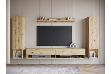 Amadeo Tv-möbelset - Brun - Möbler - TV- & Mediamöbler - TV-möbelset