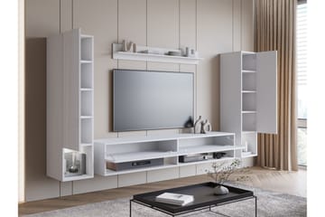 Amadeo Tv-möbelset - Brun/Vit - Möbler - TV- & Mediamöbler - TV-möbelset