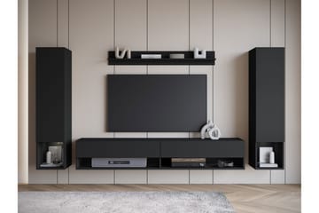 Amadeo Tv-möbelset - Svart - Möbler - TV- & Mediamöbler - TV-möbelset