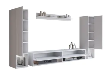 Amadeo Tv-möbelset - Vit - Möbler - TV- & Mediamöbler - TV-möbelset