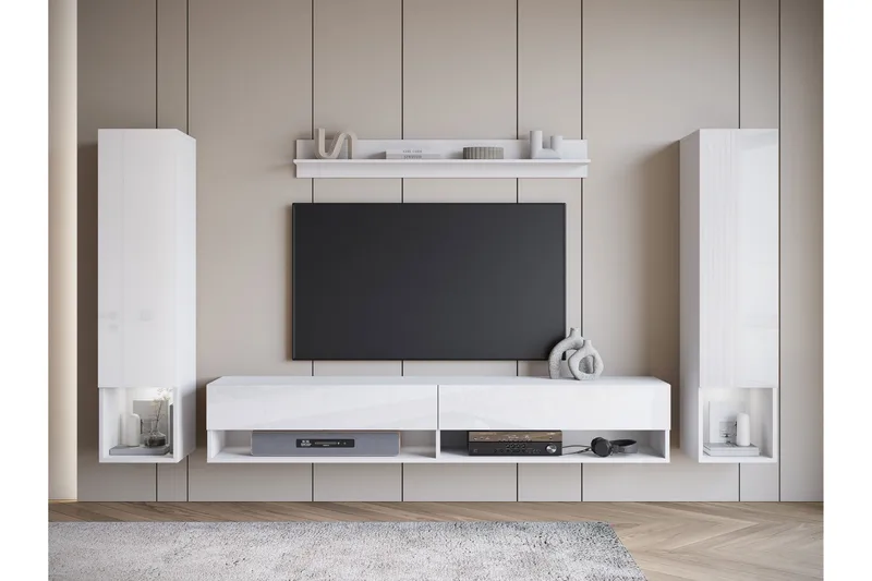 Amadeo Tv-möbelset - Vit - Möbler - TV- & Mediamöbler - TV-möbelset