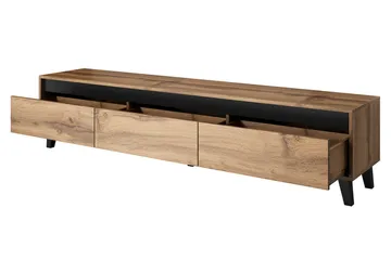 Amshyttan Tv-bänk 185 cm - Brun - Möbler - TV- & Mediamöbler - TV bänk & mediabänk