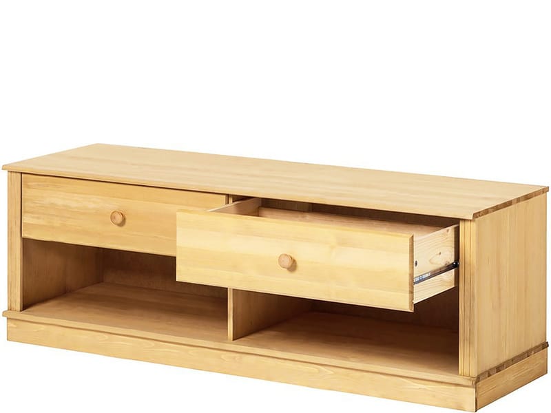 Anita Tv-bänk 137 cm - Betsad/vaxad - Möbler - TV- & Mediamöbler - TV bänk & mediabänk