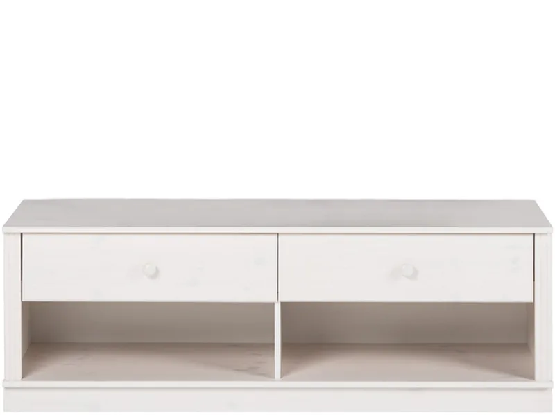 Anita Tv-bänk 137 cm - Vit - Möbler - TV- & Mediamöbler - TV bänk & mediabänk