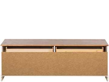 Anita Tv-bänk 137 cm - Vit/honung - Möbler - TV- & Mediamöbler - TV bänk & mediabänk