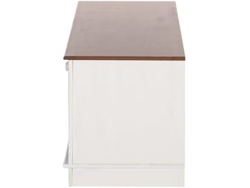 Anita Tv-bänk 137 cm - Vit/honung - Möbler - TV- & Mediamöbler - TV bänk & mediabänk