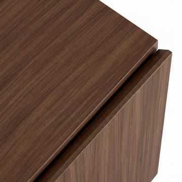 Arvold TV-bänk 160x50x35 cm - Milano Walnut och svart - Möbler - TV- & Mediamöbler - TV bänk & mediabänk