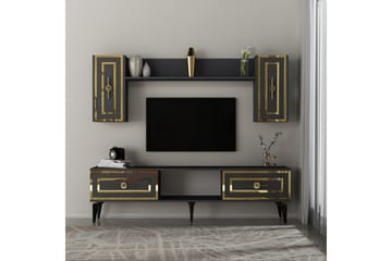 Barriet Tv-möbelset 150x29,6 cm - Antracit - Möbler - TV- & Mediamöbler - TV-möbelset