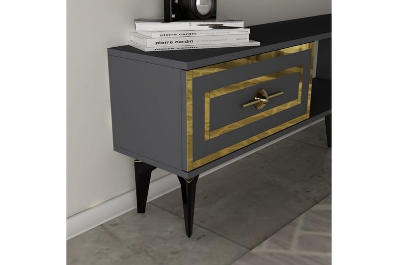 Barriet Tv-möbelset 150x29,6 cm - Antracit - Möbler - TV- & Mediamöbler - TV-möbelset