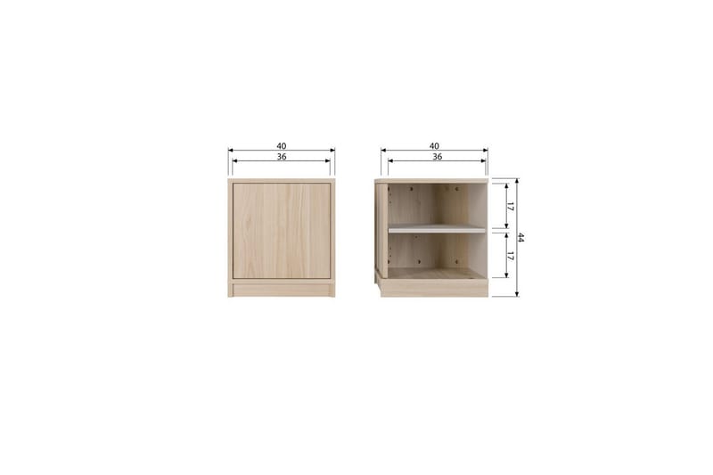 Basmodul Modulär - 44x40x40 cm - Möbler - TV- & Mediamöbler - TV-skåp