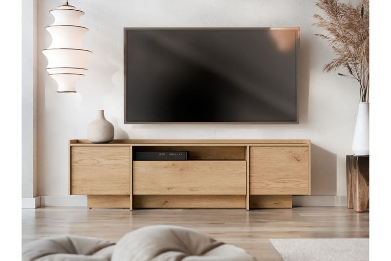 Bellia Tv-skåp 197x38 cm - Beige - Möbler - TV- & Mediamöbler - TV-skåp