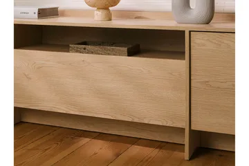 Bellia Tv-skåp 197x38 cm - Beige - Möbler - TV- & Mediamöbler - TV bänk & mediabänk