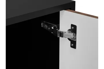 Belonger Tv-bänk 200 cm - Svart/Valnöt - Möbler - TV- & Mediamöbler - TV bänk & mediabänk