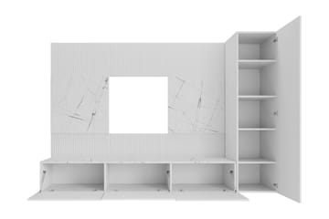 Bernice Tv-skåp 220x38 cm - Beige - Möbler - TV- & Mediamöbler - TV-skåp