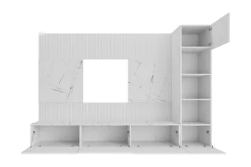 Bernice Tv-skåp 220x38 cm - Beige - Möbler - TV- & Mediamöbler - TV-möbelset