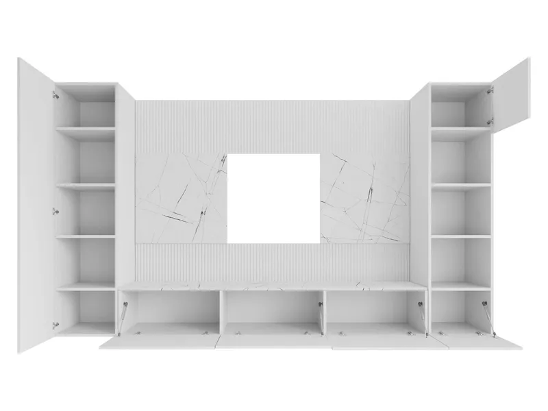 Bernice Tv-skåp 260 cm - brun - Möbler - TV- & Mediamöbler - TV-möbelset