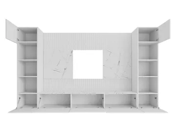 Bernice Tv-skåp 260 cm - brun - Möbler - TV- & Mediamöbler - TV-möbelset