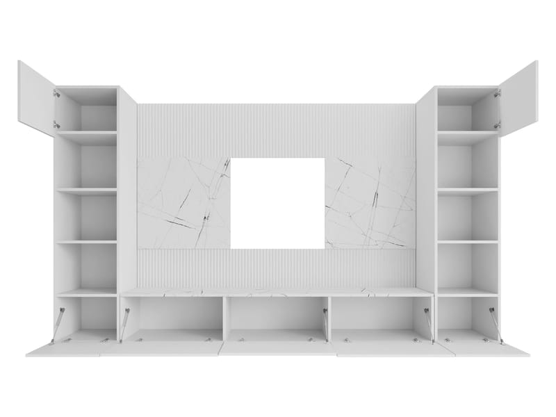 Bernice Tv-skåp 260 cm - brun - Möbler - TV- & Mediamöbler - TV-möbelset