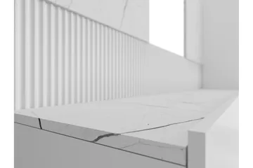 Bernice Tv-skåp 260x38 cm - Vit - Möbler - TV- & Mediamöbler - TV-möbelset