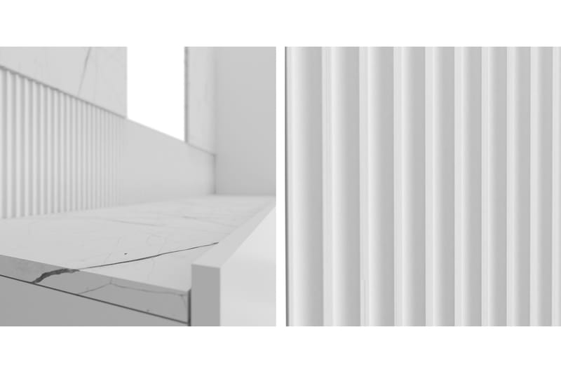 Bernice Tv-skåp 260x38 cm - Vit - Möbler - TV- & Mediamöbler - TV-skåp