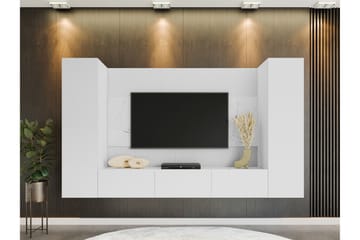 Bernice Tv-skåp 260x38 cm - Vit - Möbler - TV- & Mediamöbler - TV-skåp