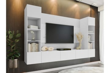 Bernice Tv-skåp 38x150 cm - Vit - Möbler - TV- & Mediamöbler - TV-möbelset