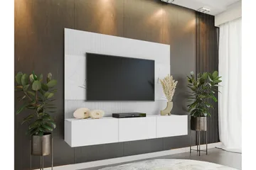 Bernice Tv-skåp 38x150 cm - Vit - Möbler - TV- & Mediamöbler - TV-möbelset