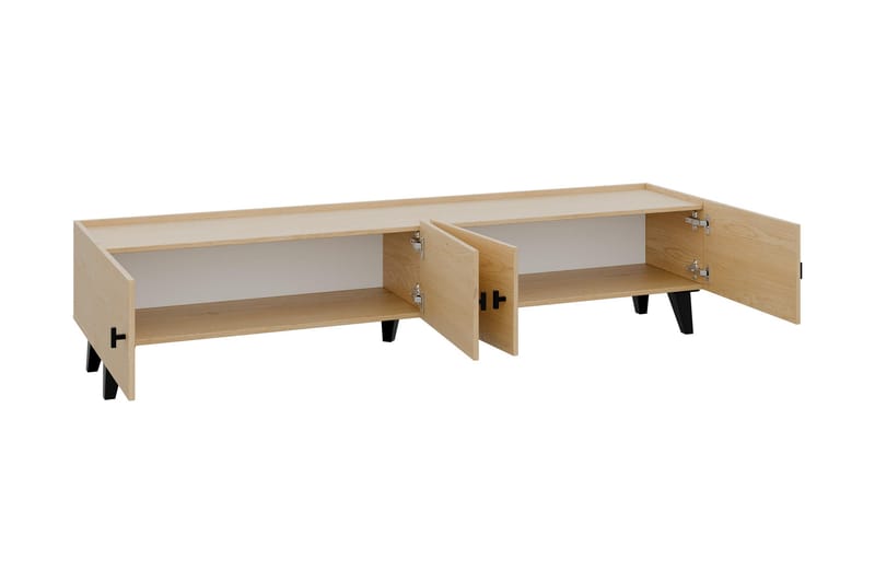Betsi Tv-bänk 200x40 cm - Gul - Möbler - TV- & Mediamöbler - TV bänk & mediabänk