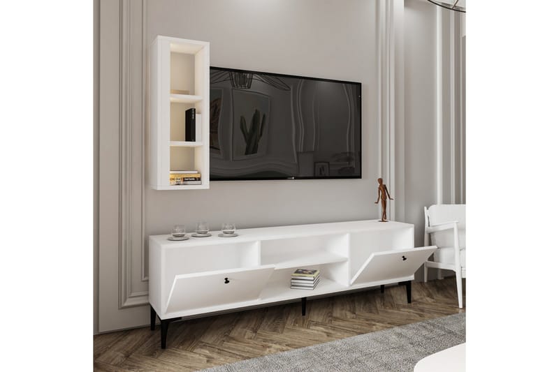 Bien Tv-bänk 150 cm - Vit - Möbler - TV- & Mediamöbler - TV bänk & mediabänk