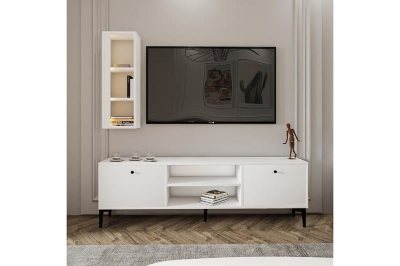 Bien Tv-bänk 150 cm - Vit - Möbler - TV- & Mediamöbler - TV bänk & mediabänk